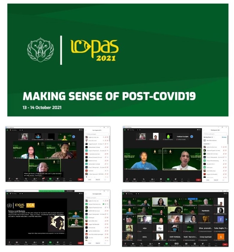 ICAPAS 2021. THEME: MAKING SENSE OF POST-COVID19